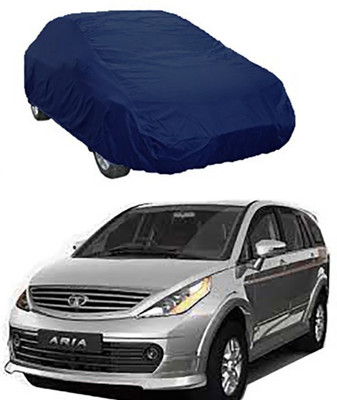 A+ RAIN PROOF Car Cover For Tata Aria (Without Mirror Pockets)(Blue)
