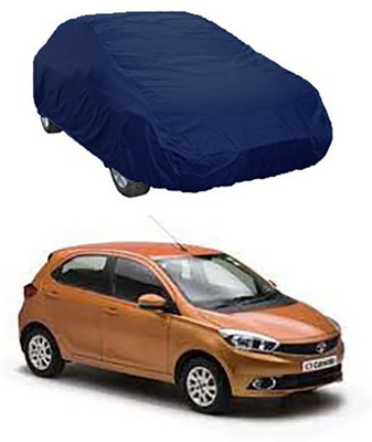 A+ RAIN PROOF Car Cover For Tata Tiago (Without Mirror Pockets)(Blue)