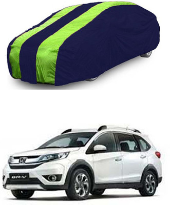 RAIN SPOOF Car Cover For Honda BRV (Without Mirror Pockets)(Green, Blue)