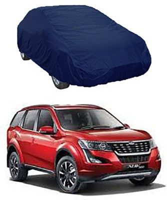 RAIN SPOOF Car Cover For Mahindra XUV 500 (Without Mirror Pockets)(Blue)