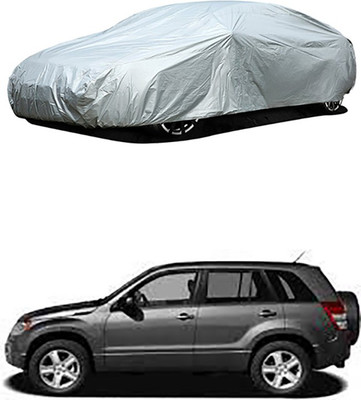RAIN SPOOF Car Cover For Maruti Suzuki Grand Vitara (Without Mirror Pockets)(Silver)