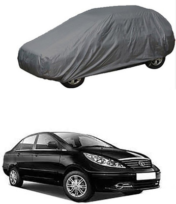 A+ RAIN PROOF Car Cover For Tata Manza (Without Mirror Pockets)(Grey)