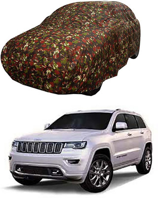 A+ RAIN PROOF Car Cover For Mahindra Jeep (Without Mirror Pockets)(Multicolor)