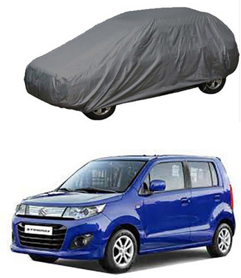 A+ RAIN PROOF Car Cover For Maruti Suzuki WagonR Stingray (Without Mirror Pockets)(Grey)