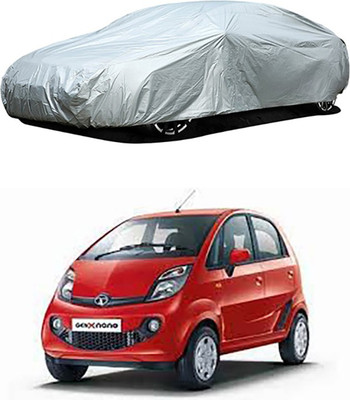 RAIN SPOOF Car Cover For Tata Nano Genx (Without Mirror Pockets)(Silver)