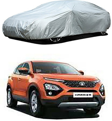 A+ RAIN PROOF Car Cover For Tata Harrier (Without Mirror Pockets)(Silver)