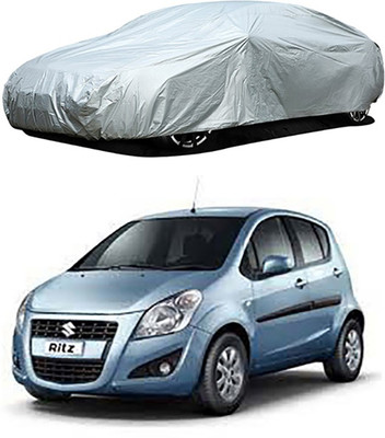 A+ RAIN PROOF Car Cover For Maruti Suzuki Ritz (Without Mirror Pockets)(Silver)