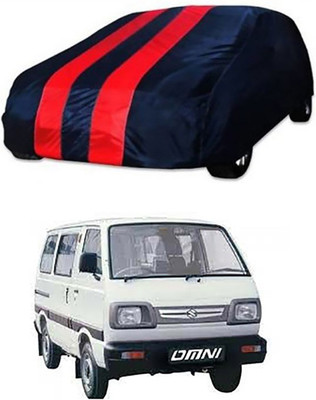 RAIN SPOOF Car Cover For Maruti Suzuki Omni (Without Mirror Pockets)(Red, Blue)