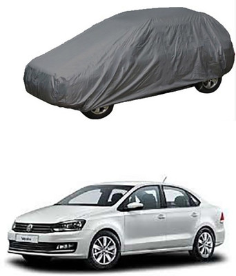 RAIN SPOOF Car Cover For Volkswagen Vento (Without Mirror Pockets)(Grey)