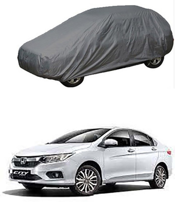 A+ RAIN PROOF Car Cover For Honda City ZX (Without Mirror Pockets)(Grey)