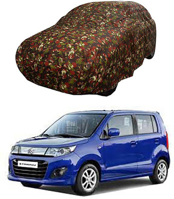 RAIN SPOOF Car Cover For Maruti Suzuki WagonR Stingray (Without Mirror Pockets)(Multicolor)