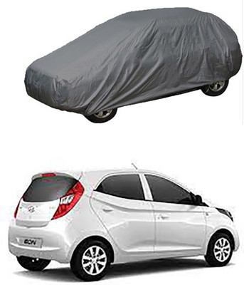 RAIN SPOOF Car Cover For Hyundai Eon (Without Mirror Pockets)(Grey)