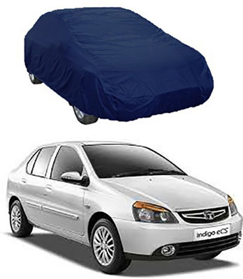 A+ RAIN PROOF Car Cover For Tata Indigo eCS (Without Mirror Pockets)(Blue)