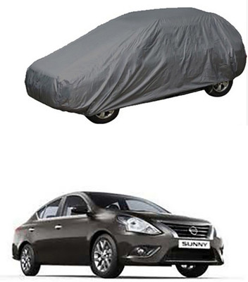 RAIN SPOOF Car Cover For Nissan Sunny (Without Mirror Pockets)(Grey)