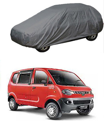 A+ RAIN PROOF Car Cover For Mahindra Jeeto (Without Mirror Pockets)(Grey)
