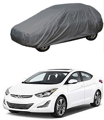RAIN SPOOF Car Cover For Hyundai Elantra (Without Mirror Pockets)(Grey)