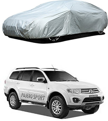 RAIN SPOOF Car Cover For Mitsubishi Pajero Sport (Without Mirror Pockets)(Silver)