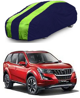 RAIN SPOOF Car Cover For Mahindra XUV 500 (Without Mirror Pockets)(Green, Blue)