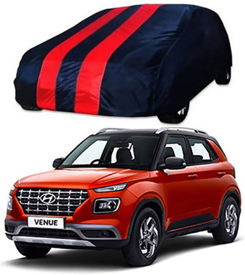 RAIN SPOOF Car Cover For Hyundai Venue (Without Mirror Pockets)(Red, Blue)