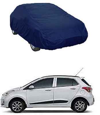 RAIN SPOOF Car Cover For Hyundai Grand i10 (Without Mirror Pockets)(Blue)