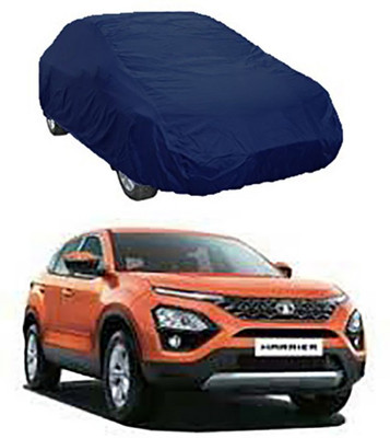 A+ RAIN PROOF Car Cover For Tata Harrier (Without Mirror Pockets)(Blue)