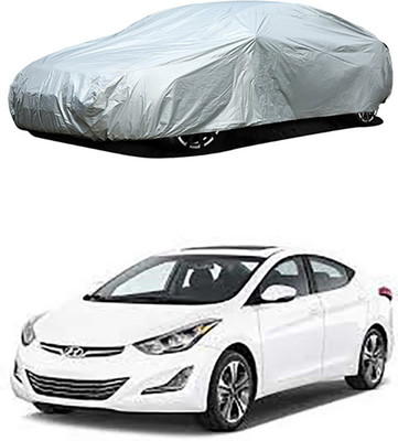 RAIN SPOOF Car Cover For Hyundai Elantra (Without Mirror Pockets)(Silver)