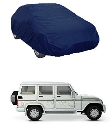 A+ RAIN PROOF Car Cover For Mahindra Bolero (Without Mirror Pockets)(Blue)