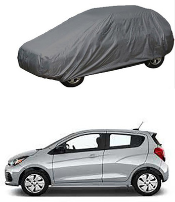 RAIN SPOOF Car Cover For Chevrolet Spark (Without Mirror Pockets)(Grey)