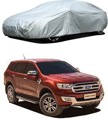 RAIN SPOOF Car Cover For Ford Endeavour (Without Mirror Pockets)(Silver)