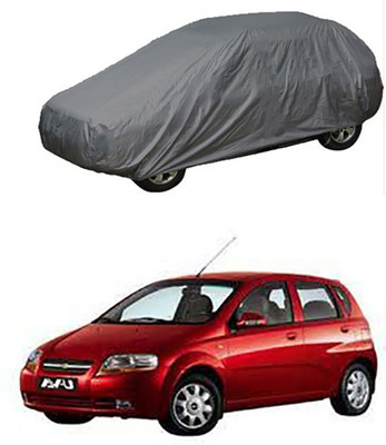 RAIN SPOOF Car Cover For Chevrolet Aveo Uva (Without Mirror Pockets)(Grey)