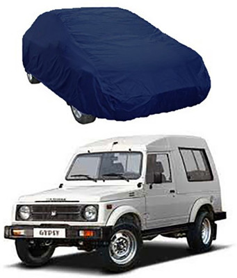 A+ RAIN PROOF Car Cover For Maruti Suzuki Gypsy (Without Mirror Pockets)(Blue)