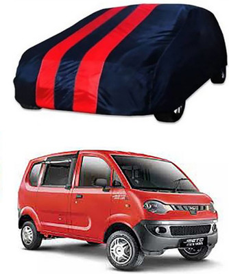 RAIN SPOOF Car Cover For Mahindra Jeeto (Without Mirror Pockets)(Red, Blue)