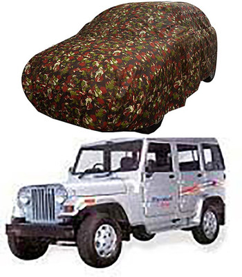 A+ RAIN PROOF Car Cover For Mahindra Marshal (Without Mirror Pockets)(Multicolor)