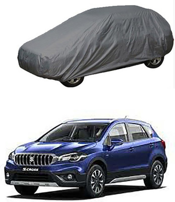 RAIN SPOOF Car Cover For Maruti Suzuki S-Cross (Without Mirror Pockets)(Grey)