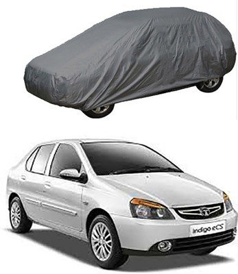 A+ RAIN PROOF Car Cover For Tata Indigo eCS (Without Mirror Pockets)(Grey)
