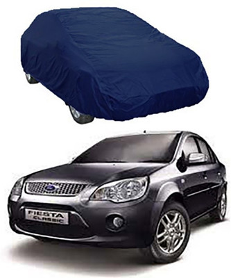 A+ RAIN PROOF Car Cover For Ford Fiesta Classic (Without Mirror Pockets)(Blue)