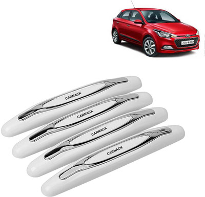 Pious Silicone, Plastic Car Door Guard(White, Pack of 4, Hyundai, Elite i20)