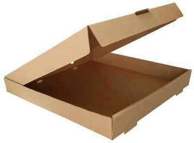 MM WILL CARE Pizza Box Paper Packaging Box(Pack of 10 Brown)