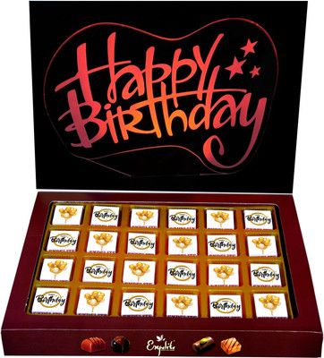 Expelite Happy birthday chocolates -24 pc send chocolates for birthday Bars(24 x 18.75 g)