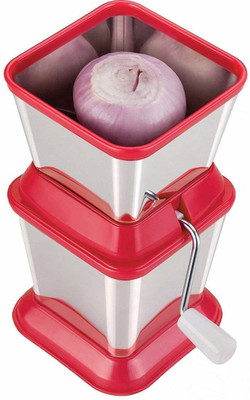 DEFITE Stainless Steel with ABS Chilli/Vegetable/Onion/Garllic Cutter Vegetable & Fruit Chopper(1 chilli cutter vegetable)
