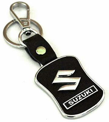gtrp Leather Chrome Car Key C Key Chain