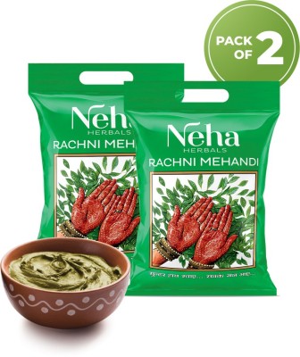 Neha Herbals Rachni - 500G (Pack of 2) Natural Mehendi(Pack of 2)