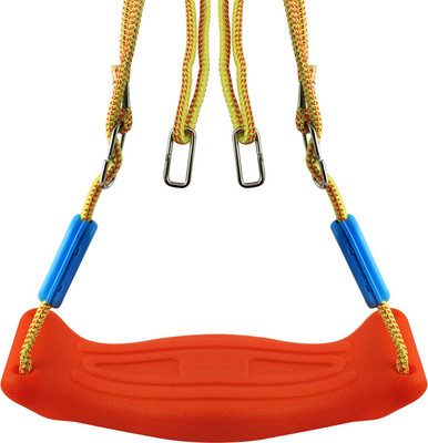 NIPPON Rider Swing with Adjustable Height Motion Swing | 3+ Years Kids | Change Design to Age | Adjustable Height | Bear Upto 80 Kg(Orange)