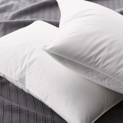 FABROEL Polyester Fibre Solid Sleeping Pillow Pack of 2(White)