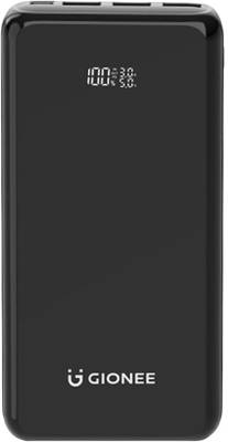 GIONEE 20000 mAh Power Bank (22.5 W, Fast Charging)  (Black, Lithium Polymer)