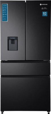 Motorola 533 L Frost Free Multi-Door Refrigerator(533AFDMTB, Black Matte)