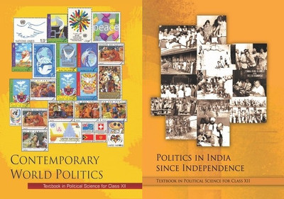 POLITICS NCERT BOOK IN COMBO PACK FOR CLASS-XII (12th)( CONTEMPORARY WORLD POLITICS, POLITICS IN INDIA SINCE INDIPENDENCE)(Paperback, NCERT)