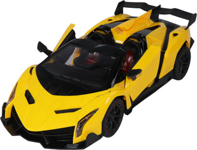 Tector 1:14 Super Style Opend Door Car Remote Control(Yellow)