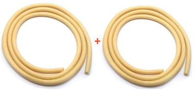 A2S2 Latex Rubber Tube (Amber), (Size: OD 6mm x ID 3mm), (60cm+60cm=120cm, 2pcs) Resistance Tube(Milky White) A2S2 Latex Rubber Tube (Amber), (Size: OD 6mm x ID 3mm), (60cm+60cm=120cm, 2pcs) Resistance Tube(Milky White)