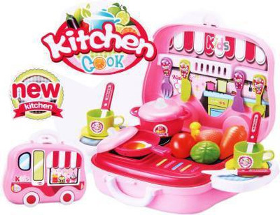 MANGUKIYA EMPIRE Kitchen Set Cooking Food Pretend Play Toy